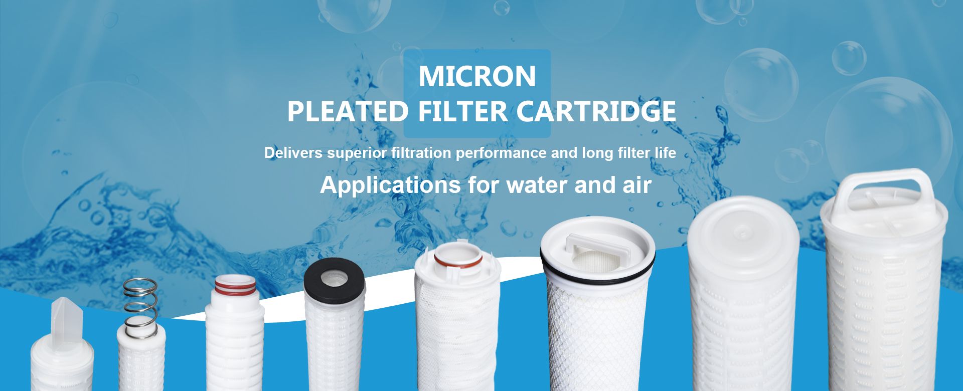 Micron Pleated Filter Cartridge